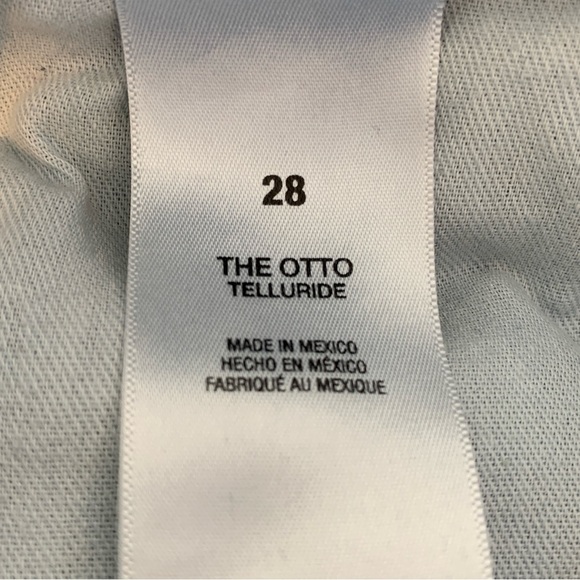Favorite Daughter The Otto Jeans Womens 28 Blue Light Wash Raw Hem Boyfriend - Picture 10 of 12